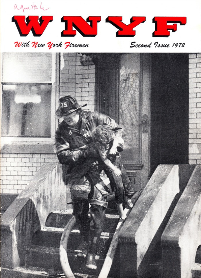 WNYF Magazine Volume 33 #2 Second Issue 1972, FDNY 3 Year Old Dawn Meichsner Rescue 73rd Street Glendale, Stairwell Pressurization
