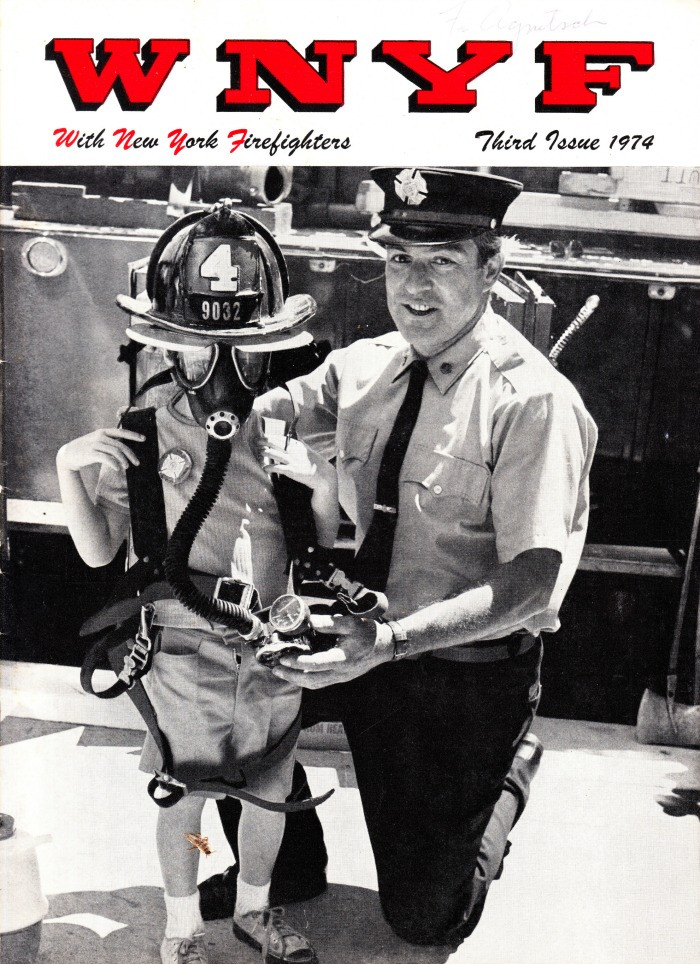 WNYF Magazine Volume 35 #3 Third Issue 1974, FDNY Fr. William Daley Ladder 4, Salute To The Firefighter Day At Rockefeller Plaza
