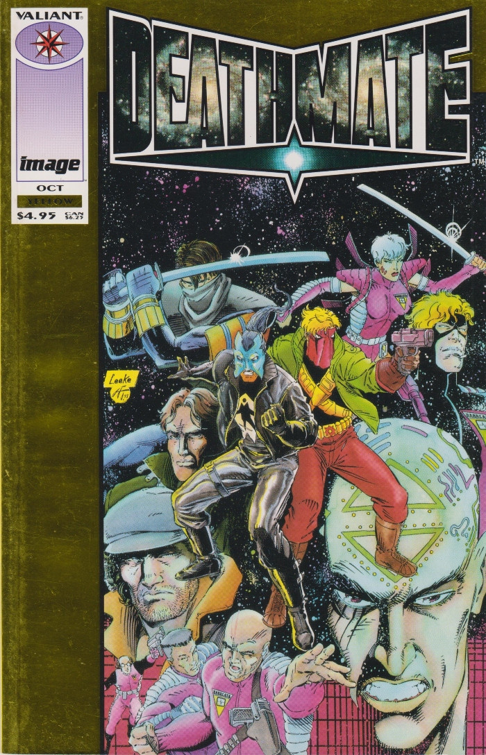 Deathmate Prologue September 1993 Yellow Foil Valiant Image Comic Book (#2)
