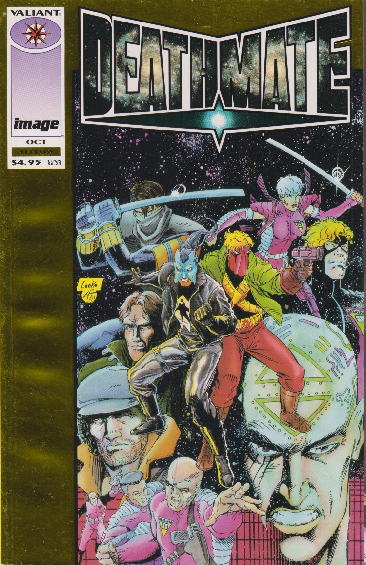 Deathmate Prologue September 1993 Yellow Foil Valiant Image Comic Book (#5)
