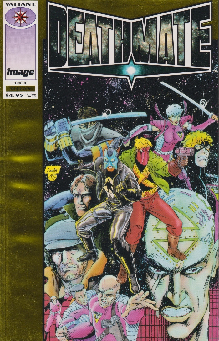Deathmate Prologue September 1993 Yellow Foil Valiant Image Comic Book (#6)
