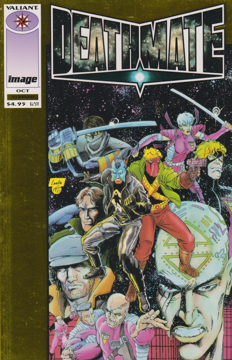 Deathmate Prologue September 1993 Yellow Foil Valiant Image Comic Book (#11)
