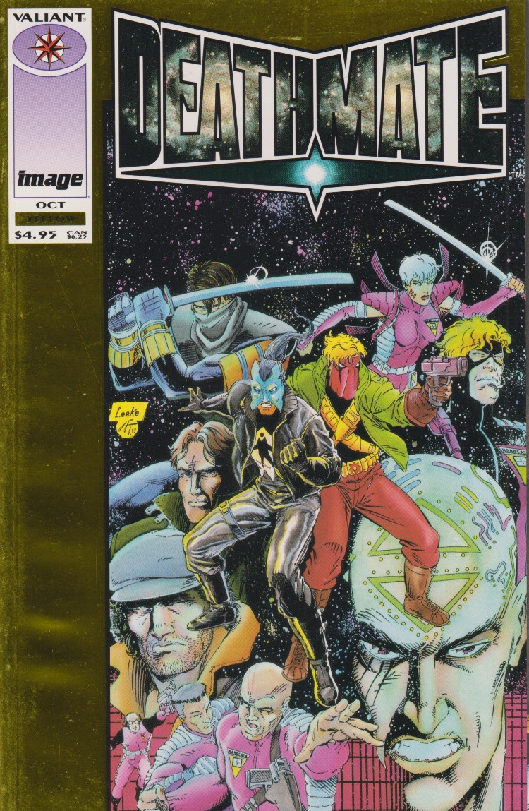 Deathmate Prologue September 1993 Yellow Foil Valiant Image Comic Book (#12)
