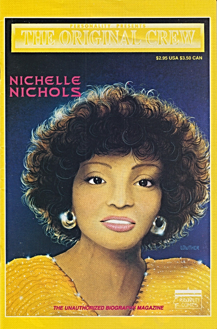 Personality Presents The Original Crew #7 Nichelle Nicols 1992 Comic Book Uhara Star Trek
