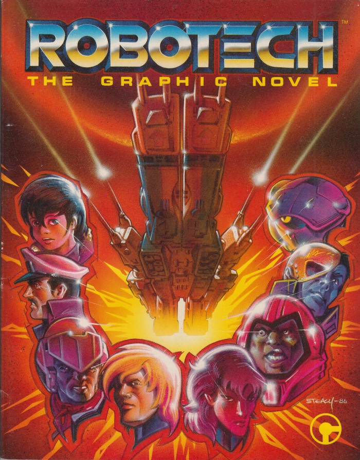 Robotech Graphic Novel 1986 Comico 1st Printing, Prequel Carl Macek
