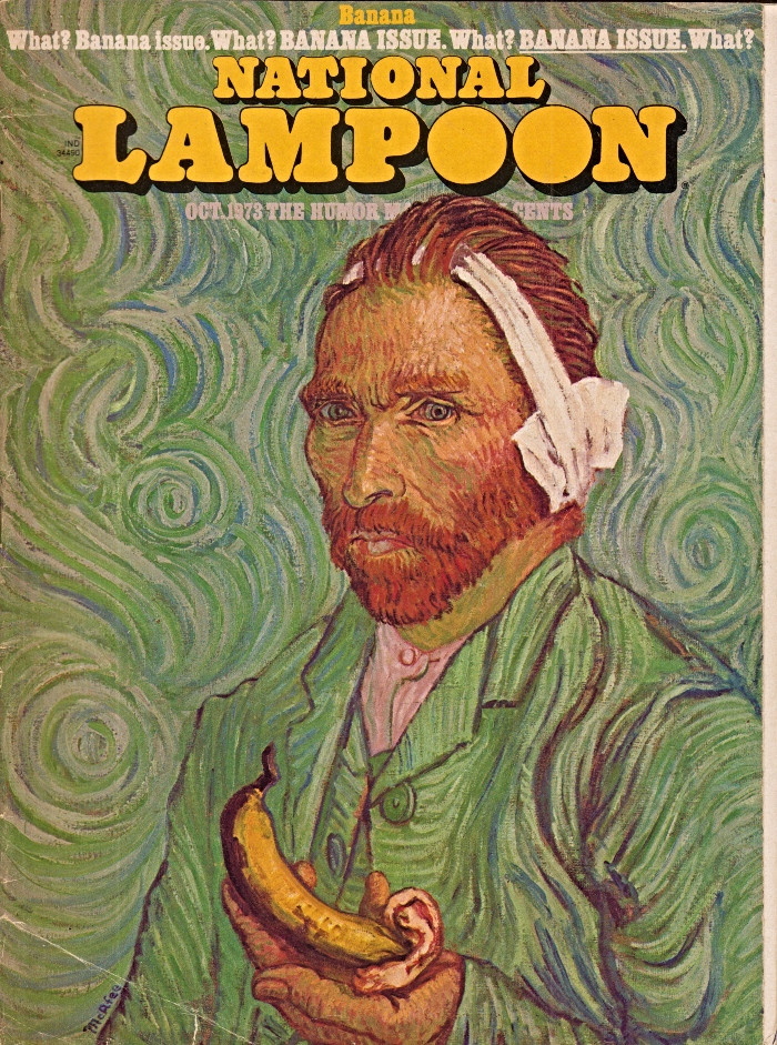 National Lampoon Magazine October 1973 Banana Issue, G. Gordon Liddy Agent Of C.R.E.E.P
