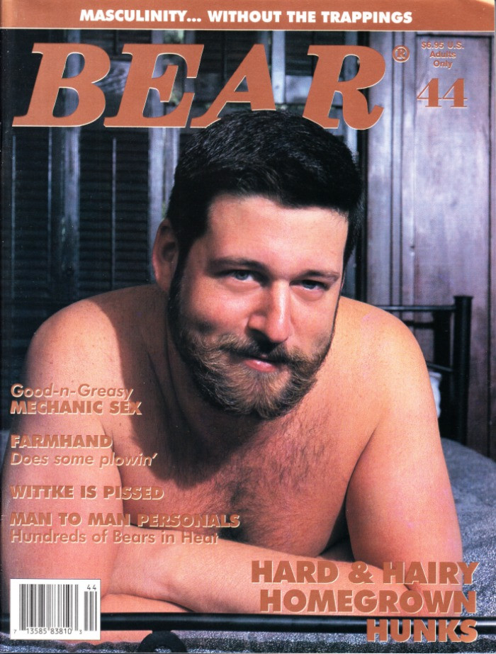 Bear Magazine #44 June 1997 Gay, Hard & Hairy Homegrown Hunks, Mechanic Sex (#2)
