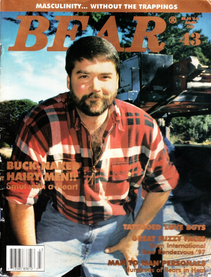 Bear Magazine #43 April 1997 Gay, Tattooed Love Boys, Fuzzy Faces, Sal, Mike (#1)
