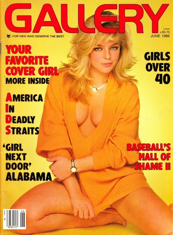 Gallery Magazine June 1986 Covergirl Nikki Your Favorite Cover Girl, Girls Over 40, Paloma, Shawna
