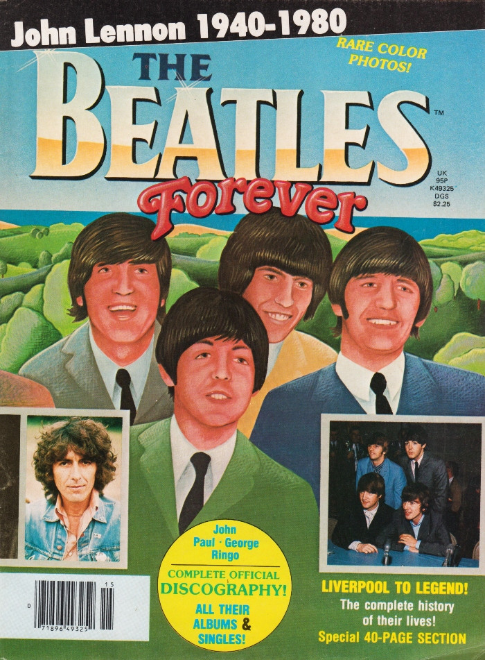 The Beatles Forever Magazine 1980 John Lennon Tribute, Complete Discography, Paul, George & Ringo
