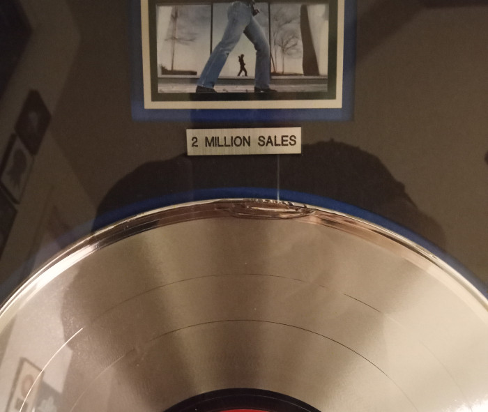 Billy Joel Glass Houses LP Cassette CD X7 Platinum Non RIAA Record Award Columbia