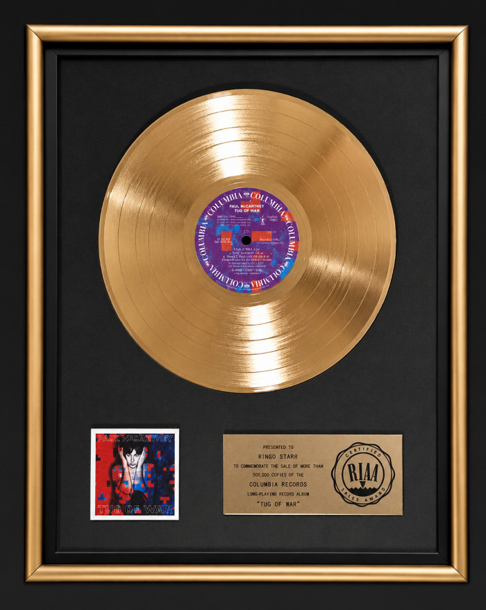 Lot Of 2 Paul McCartney RIAA Awards Deal For yutmarub-0