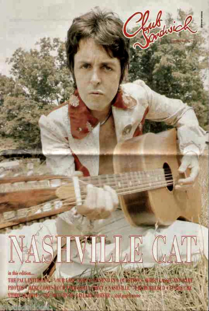 Club Sandwich Magazine #71 Autumn 1994 Paul McCartney & Wings, Nashville Cat '71, 19th Holly Party
