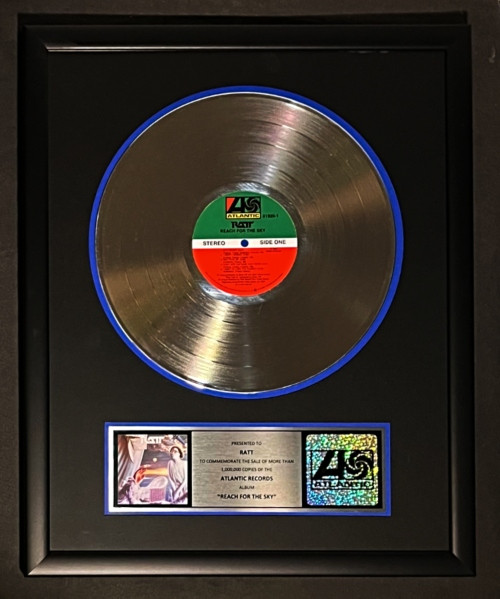 Ratt Reach For The Sky LP Platinum Non RIAA Record Award Atlantic Records
