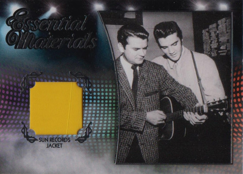 Elvis Presley Press Pass 2012 Trading Card EM-1 Essential Materials Worn Sun Records Jacket (#3)
