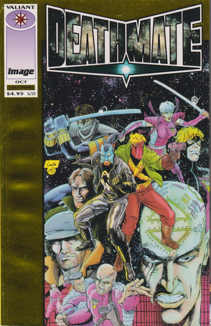 Deathmate Prologue September 1993 Yellow Foil Valiant Image Comic Book (#5)
