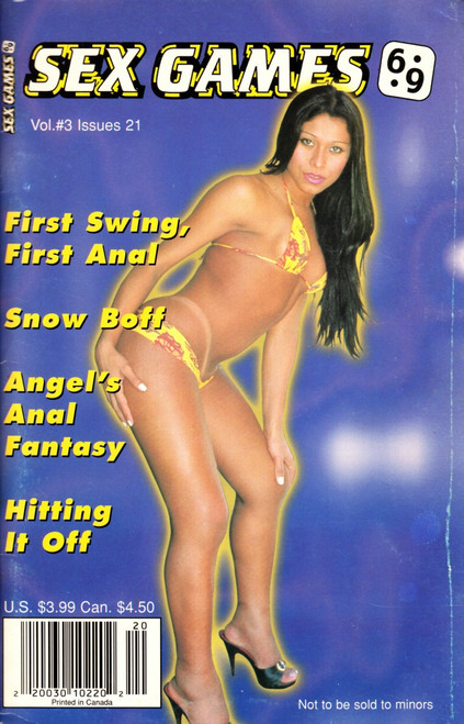 Sex Games 69 Magazine Volume 3 #21 2002 First Swing, First Anal, Snow Boff
