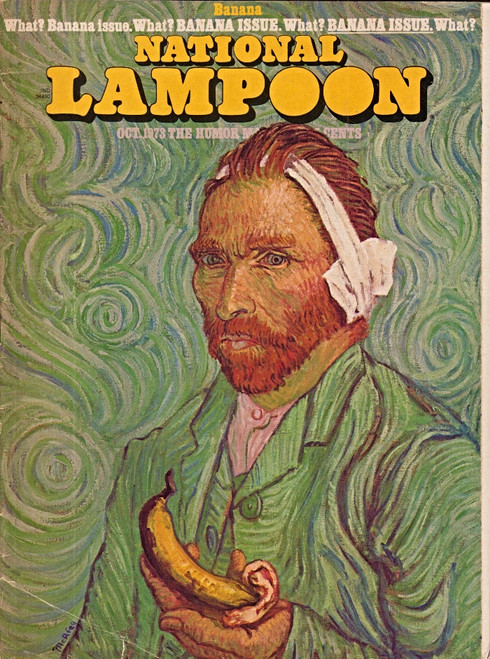 National Lampoon Magazine October 1973 Banana Issue, G. Gordon Liddy Agent Of C.R.E.E.P
