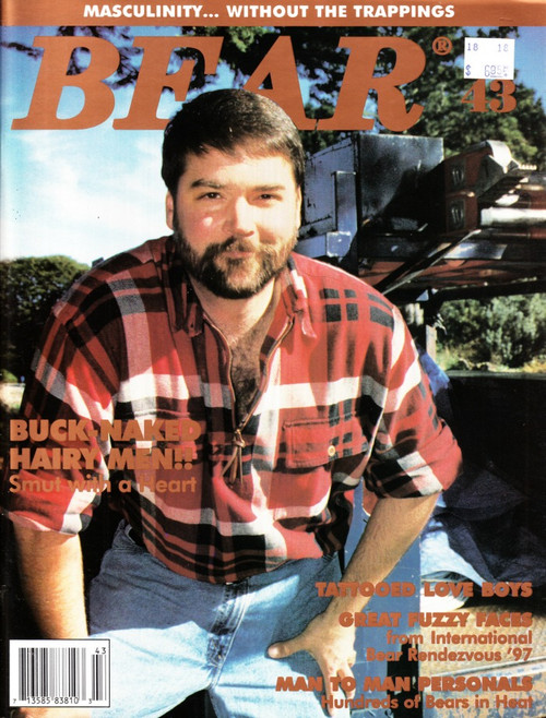 Bear Magazine #43 April 1997 Gay, Tattooed Love Boys, Fuzzy Faces, Sal, Mike (#3)
