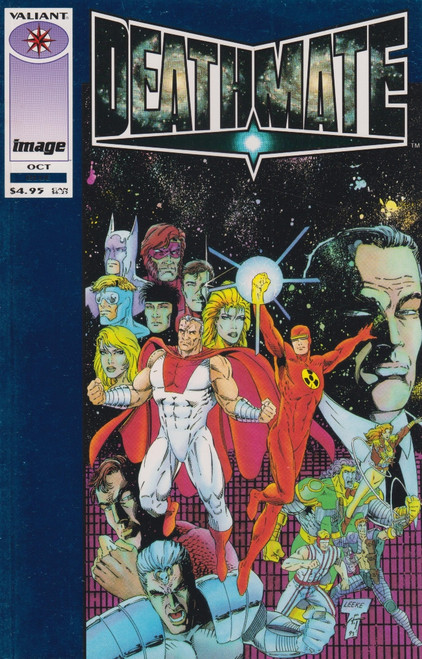 Deathmate October 1993 Blue Valiant Image Comic Book (#1)
