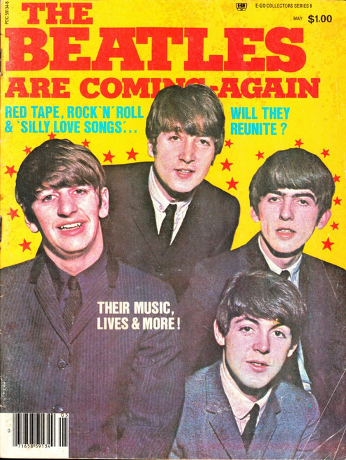 E-Go Collectors Series The Beatles Are Coming Again Magazine #8 May 1977 Reprint, Will They Reunite?
