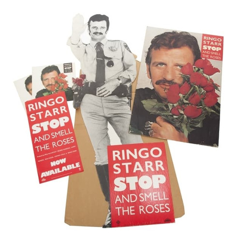 Ringo Starr Personally Owned Album Merchandising Kit Stop And Smell The Roses LP Julien's Auction
