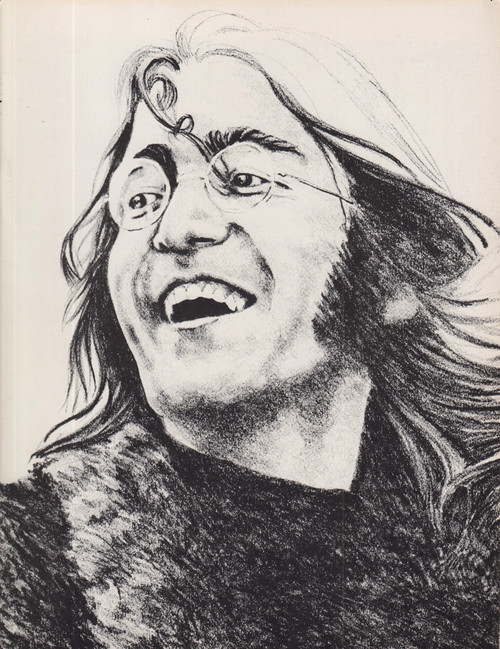 Beatlefest '81 A Loving Tribute To John Lennon Official Program, Bob Gruen Photographs 
