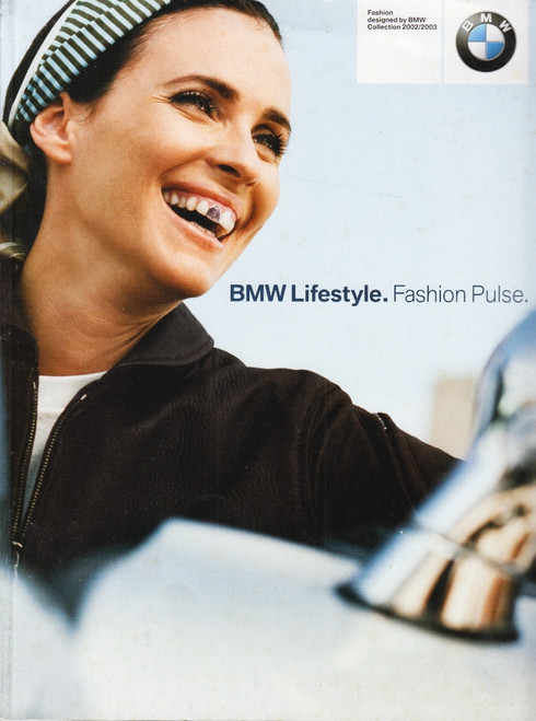 BMW 2002 2003 Lifestyle Fashion Pulse Dealership Auto Brochure Full Color 9" X 11.5"
