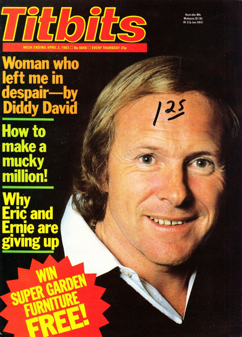 Titbits Magazine #5046 April 2, 1983 UK Woman Who Left Me In Despair Diddy David
