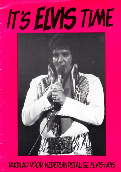 It's Elvis Presley Time Magazine #175 1987 May June July All Dutch Issue
