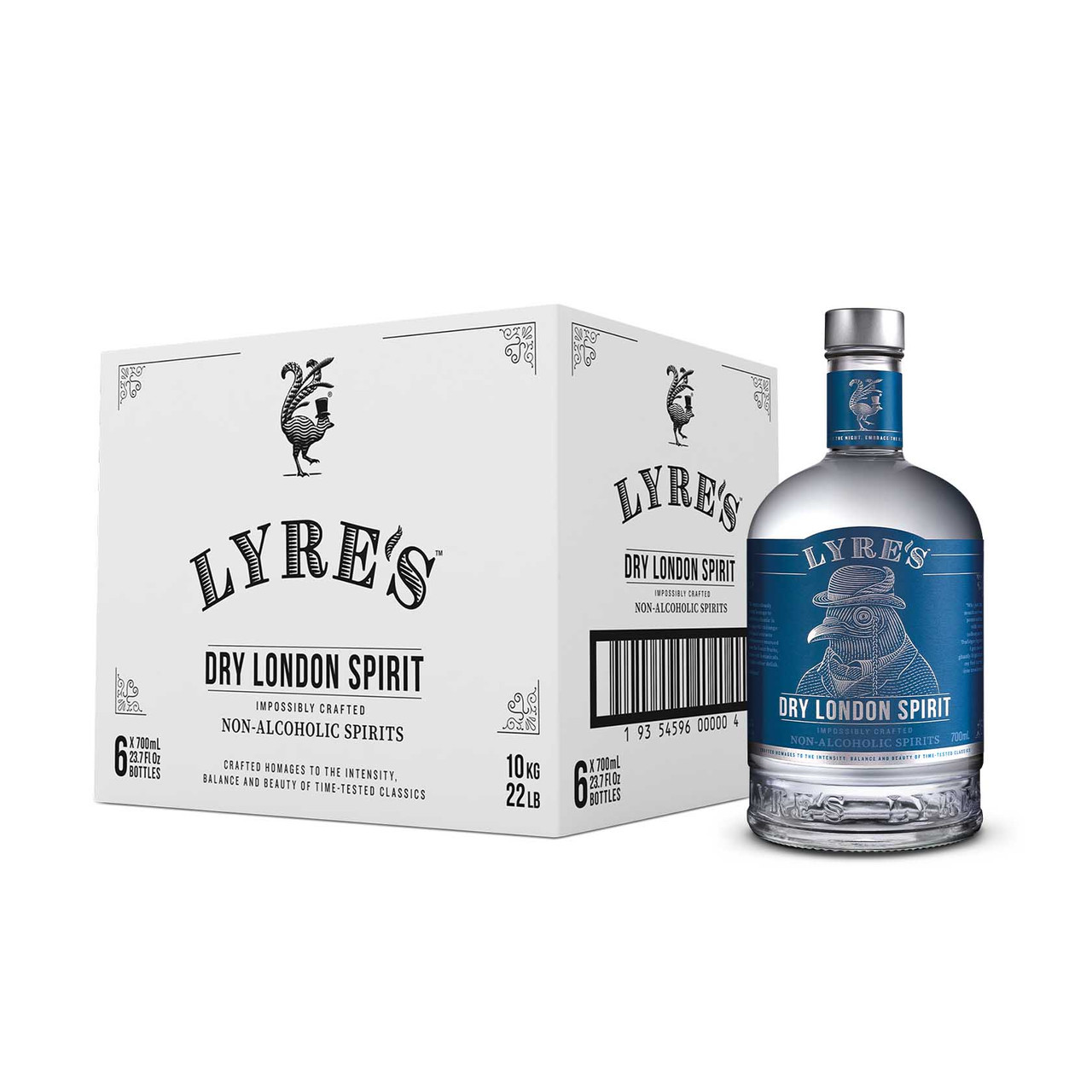 Dry London Gin Non-Alcoholic Spirit | Case of 6