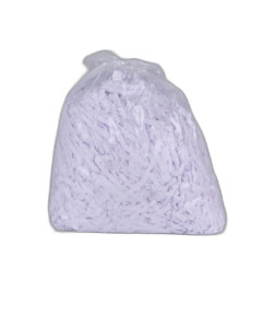 Papel china en tiras Blanco