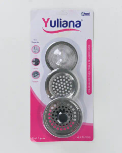 Coladera para Tarja c/3 pzs R7-60430