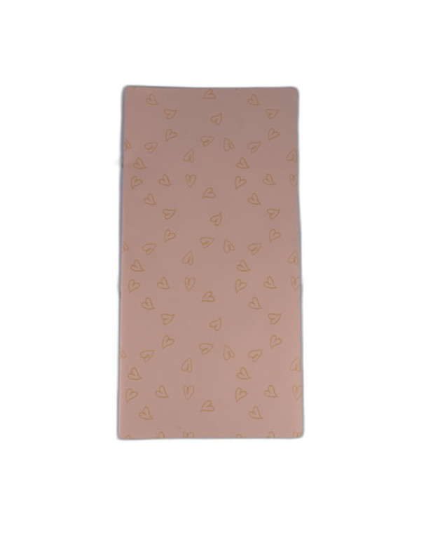 Papel coreano Crema c/Corazones Dorados 279-3