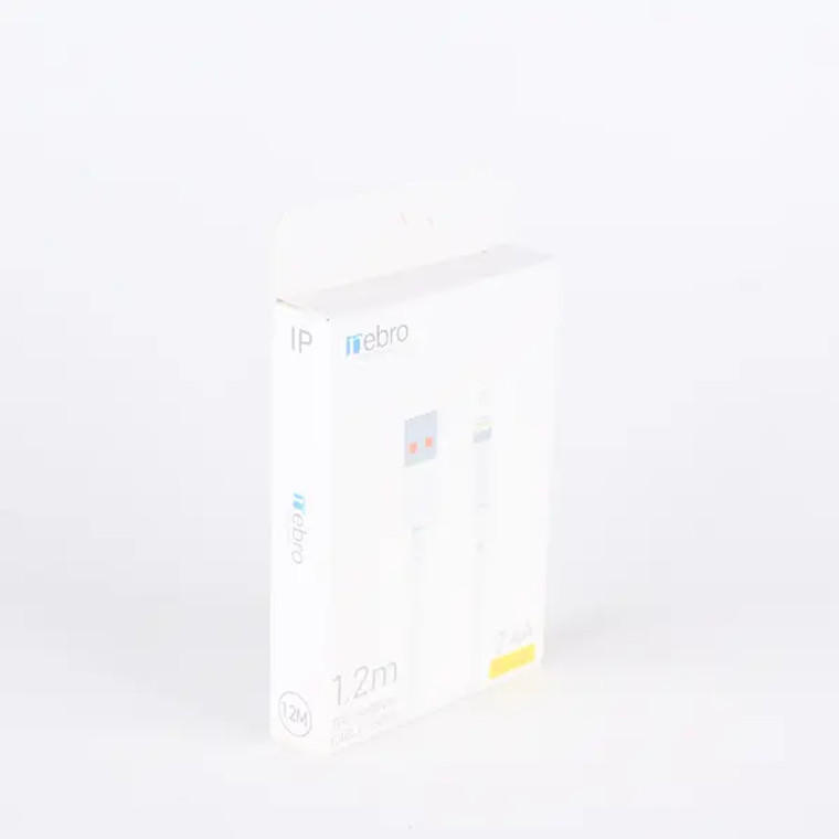 Cable USB-IP 2.4A Blanco WD-012L 1.2 m