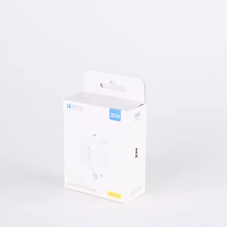 Cargador C GaN PD 30W Blanco VGA-053