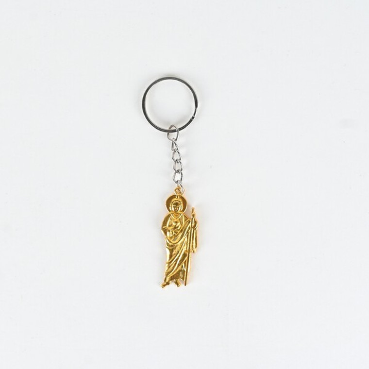Llavero San Judas Dorado F1345 11 cm
