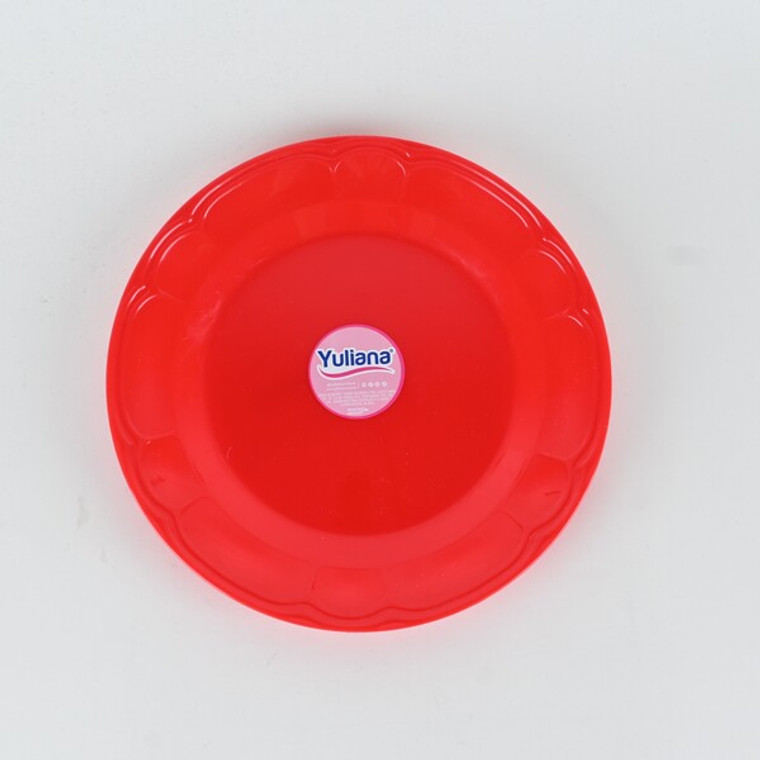 Plato arrocero Melaplast clasico Rojo MX-240R 8"