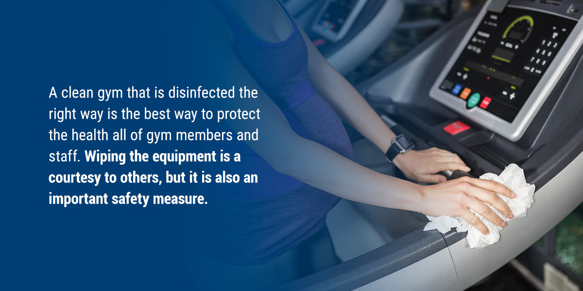 A Guide to Wiping Down Your Gym Equipment