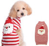 Santa Claus Knitted Christmas Dog Jumper