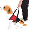 Red Front Legs Support Dog Hoist Harness