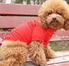 Red Plain Dog Polo T-Shirt