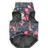 Black Heart Bow Dog Puffer Vest Coat