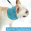 Blue Dog Neck Cooling Scarf