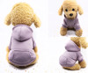 Light Purple Plain Dog Hoodie