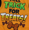 Orange Halloween Trick or Treat Dog T-Shirt