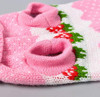 Pink Strawberry Knitted Dog Jumper