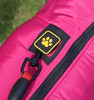 Large Pink Waterproof Fleece Dog Coat