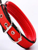 Red & Black Nylon Buckle Dog Collar