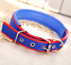 Blue & Red Nylon Buckle Dog Collar